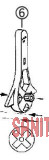 Centra Stellhebel+Schraube VMM, zu ZR (030000518)