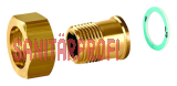 Resideo Anschlussverschraubung O-F (ASV-CS-15-O-F)